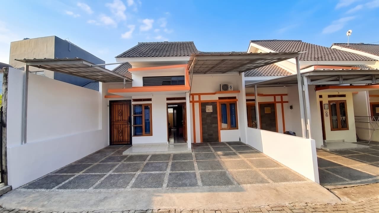 Rumah dijual di Sukarame, Bandar Lampung - tampak depan