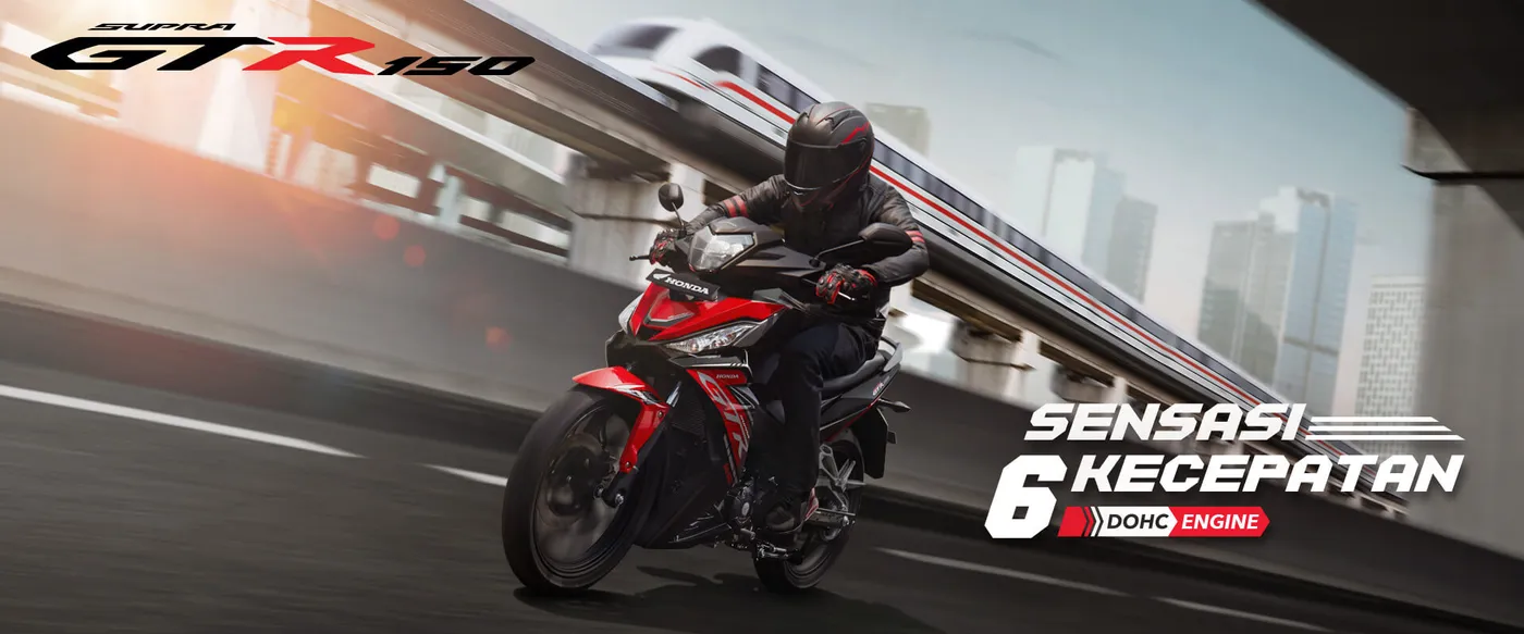 Banner GTR 150 Laksana Motor Honda Purwodadi