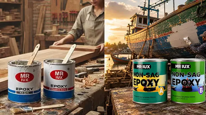 Perbedaan EPOXY Resin Hardener dan EPOXY Non SAG