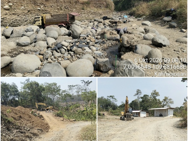Dua Unit Excavator Ditemukan di Dekat Aliran Sungai Welo Kalimojosari Doro, Aktivitas di Sekitar Sungai Jadi Sorotan