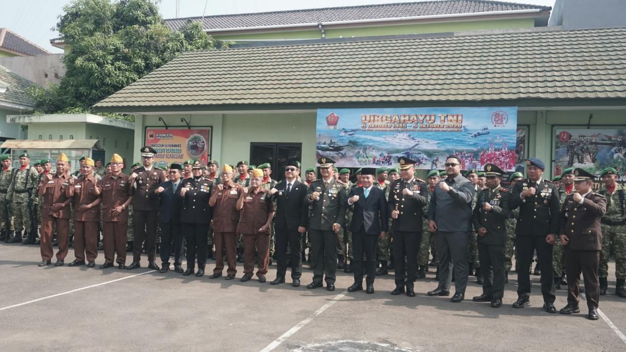 HUT ke-81 TNI, Kodim Pekalongan Perkuat Sinergi dengan Pemda dan Masyarakat