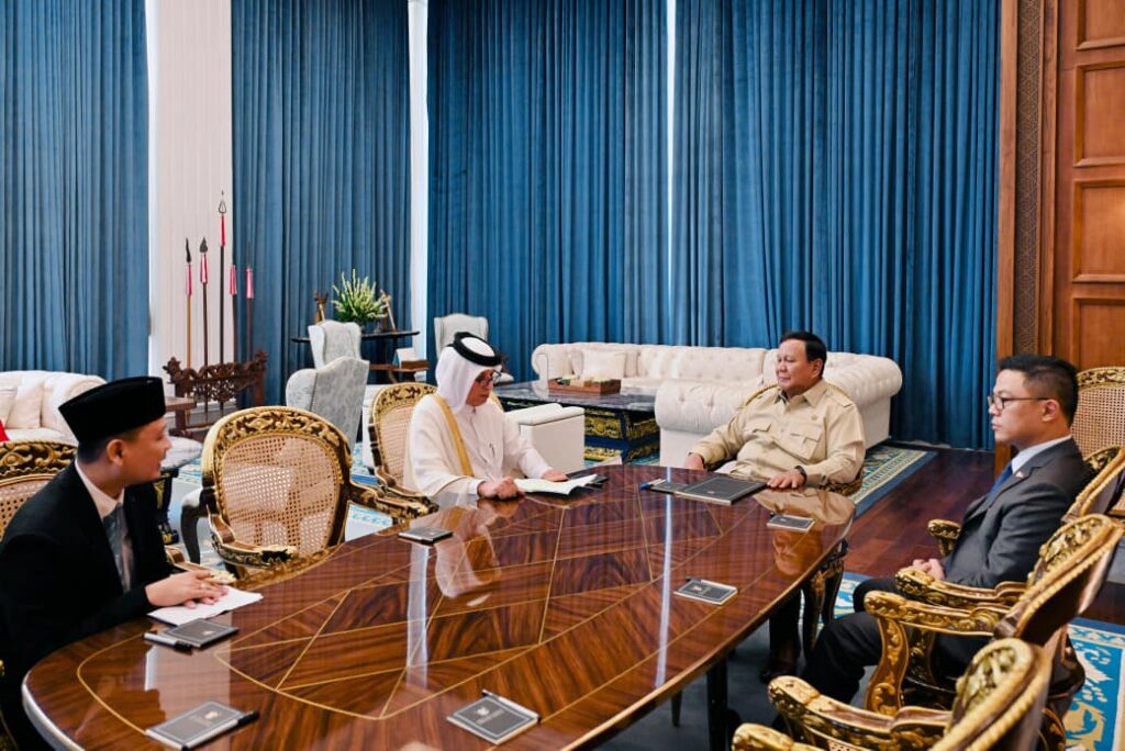 Seskab Teddy: Presiden Prabowo Terima Menlu Qatar, Bahas Penguatan Investasi dan 50 Tahun Hubungan Diplomatik