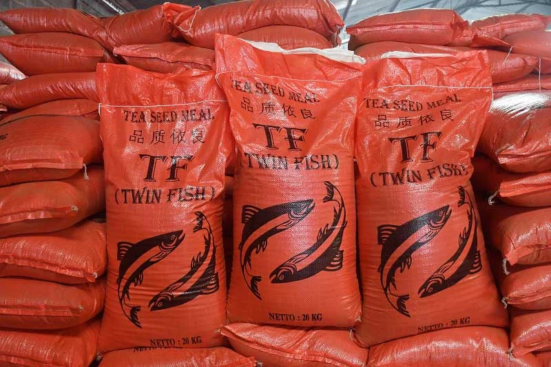 Produk Saponin Twin Fish Tea Seed Meal